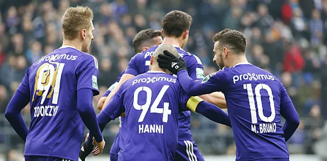 Ostende-Anderlecht: un seul changement chez les Mauves par rapport à l'équipe victorieuse de Zulte-Waregem?