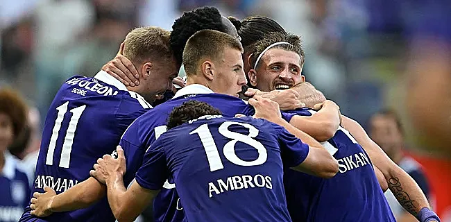 Anderlecht s'impose et jouera les barrages de l'Europa League