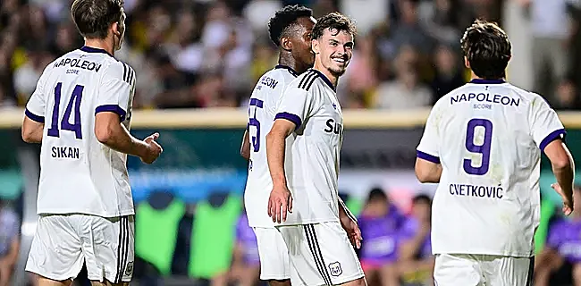 Anderlecht a déjà un pied et demi en Europa League