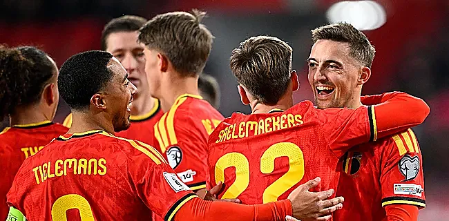 Les Diables se qualifient pour le mondial après un score monstrueux 