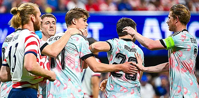 Les Diables Rouges surclassent les USA après la pause