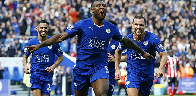 Le capitaine Wes Morgan à Leicester jusqu'en 2019