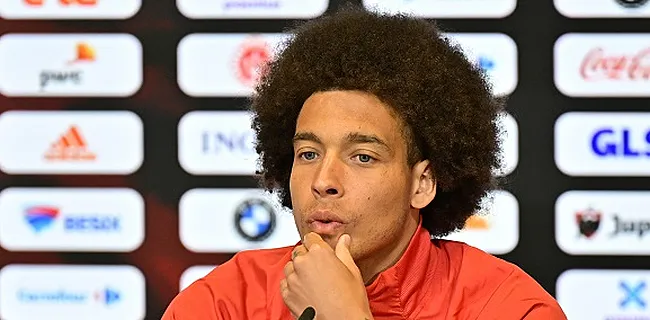Axel Witsel pourrait rejoindre un club très surprenant