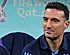 Scaloni: "Ce n'est pas de l'arrogance, c'est de la passion"